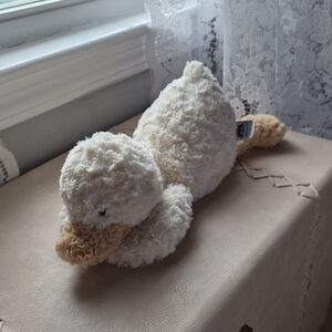 Jellycat Cream and Tan Stuffed Duck